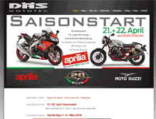 Tablet Screenshot of daes-mototec.com